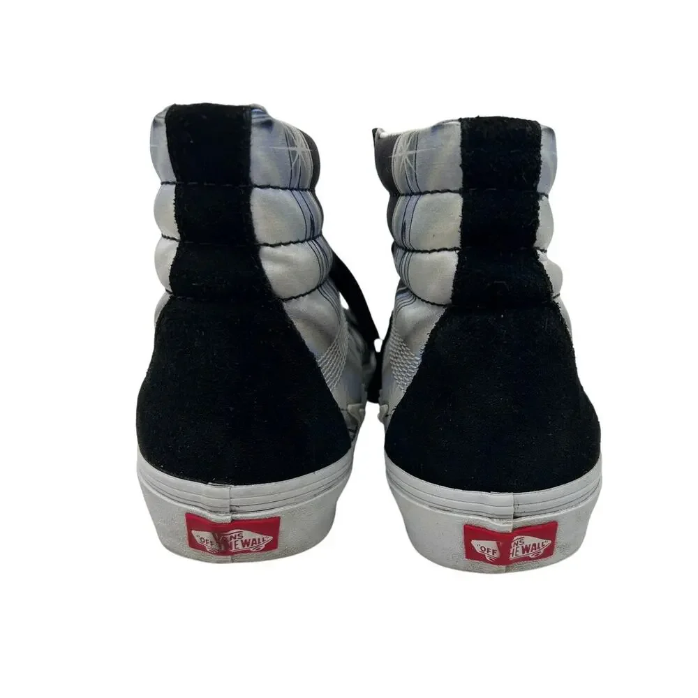 Vans Off The Wall SK8Hi Bolt Sneaker High Top Men's Skate Size 9 Black